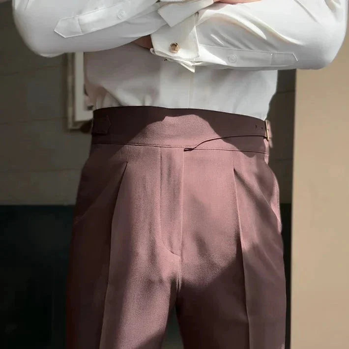 Pantalones Gurkha con trabillas LS049