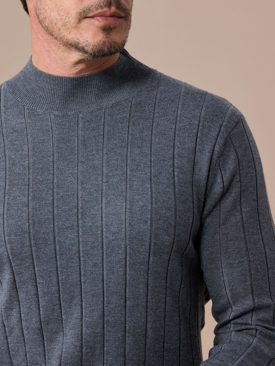 Tricot col montant Loops Lierna