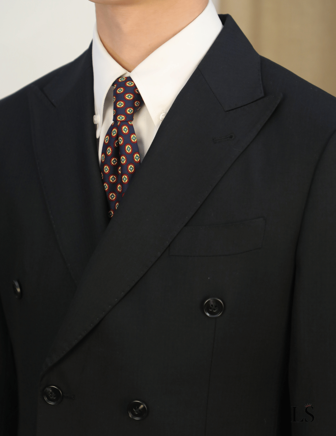 Costume italien croisé