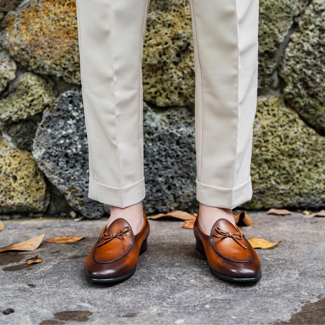 Mocassino con Fiocco Sorrento da Uomo