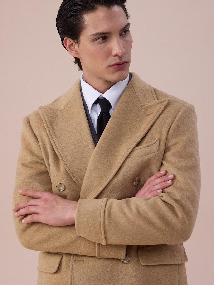 Cappotto Doppiopetto Loops Cortona