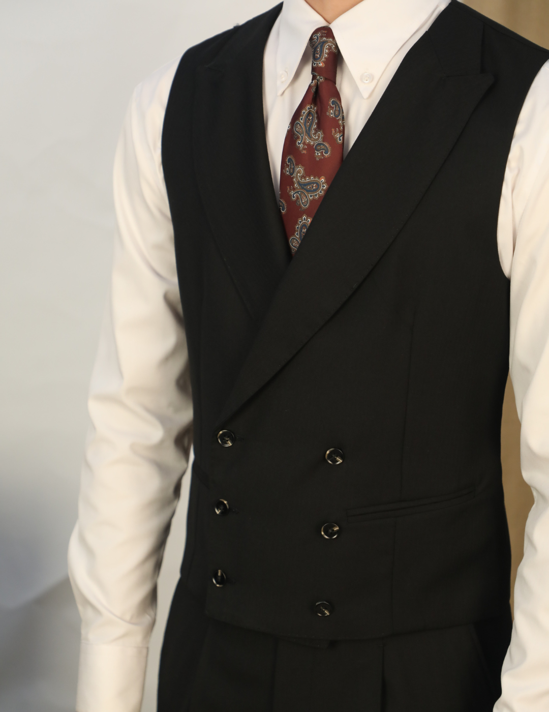 Gilet croisé italien