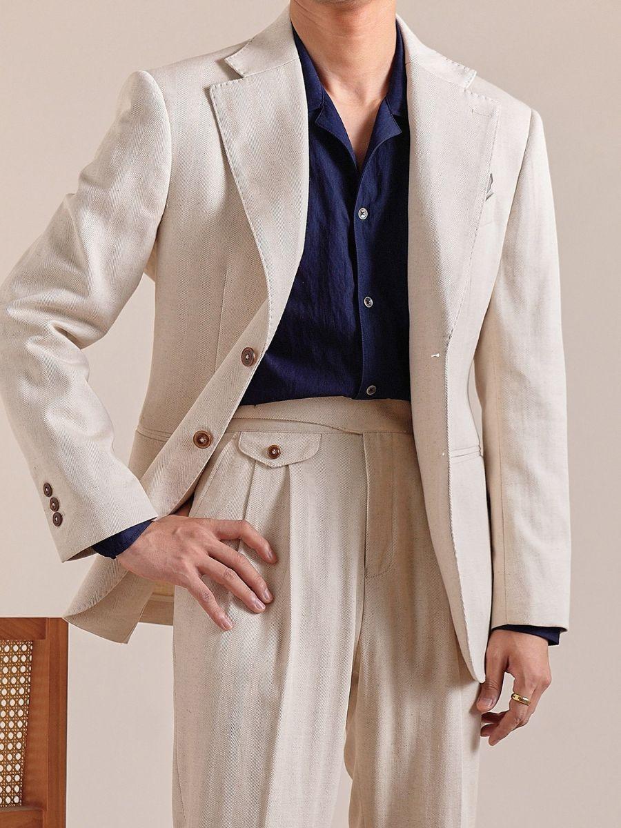 Costume en lin Napoli