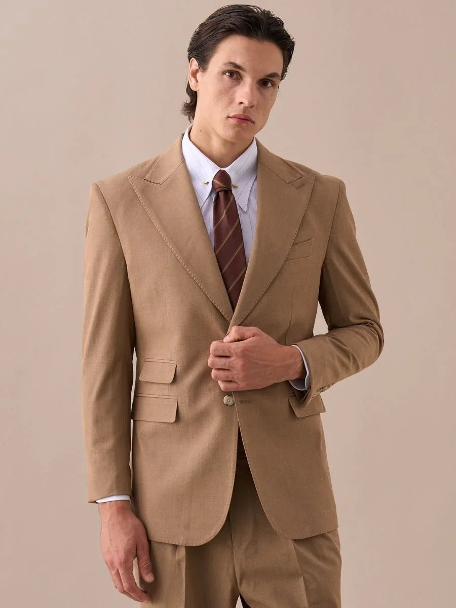 Costume Milano à simple boutonnage