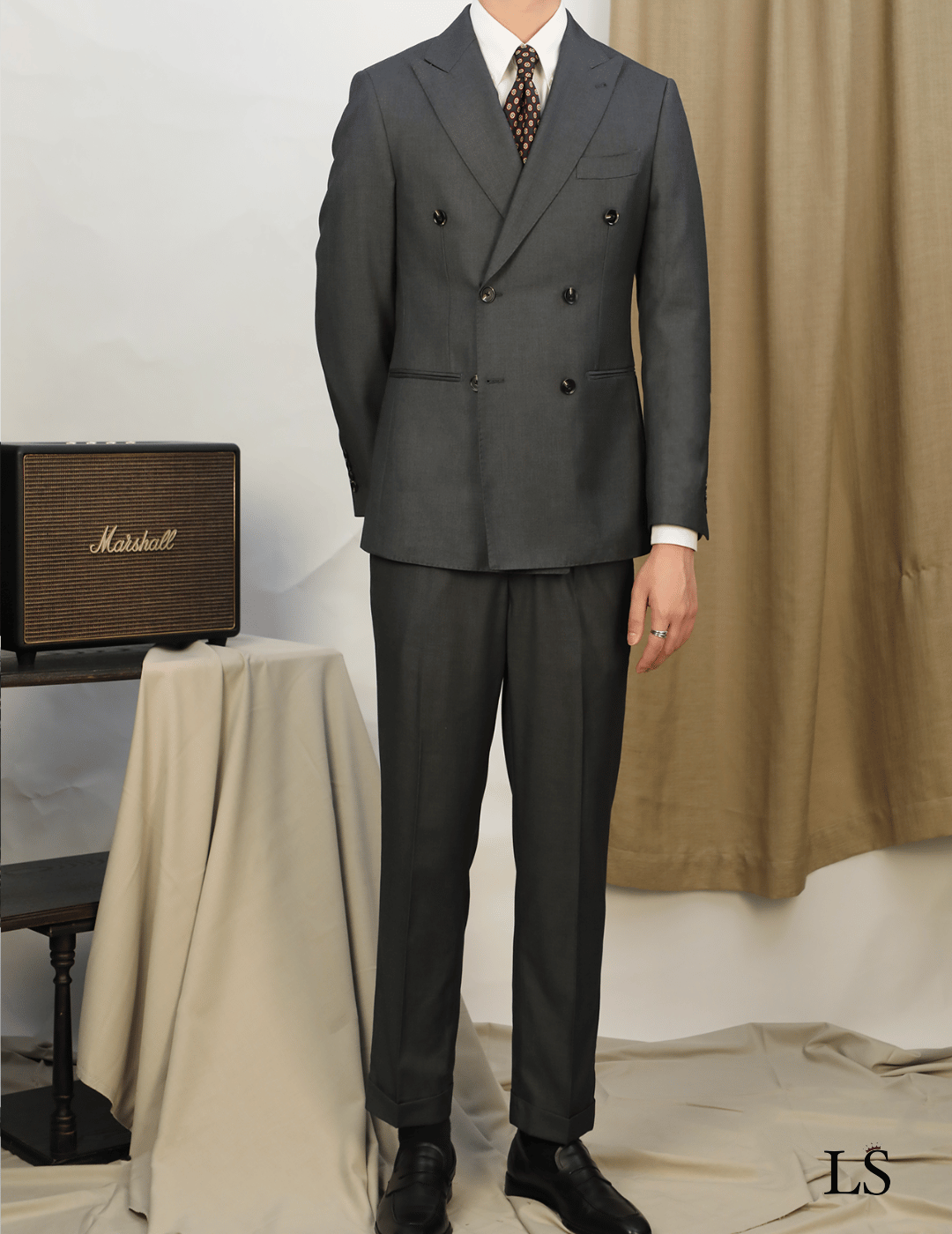 Costume italien croisé