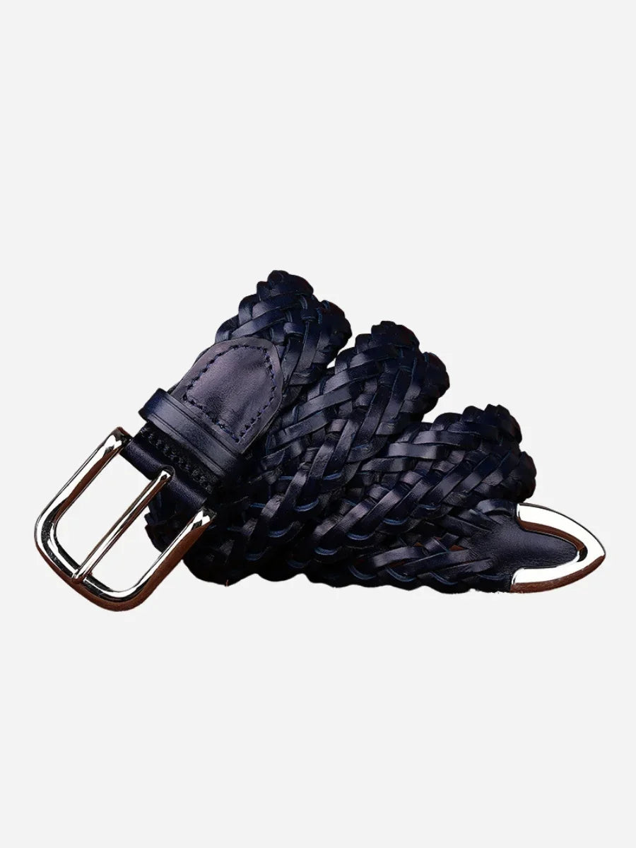 Loops Laino Geflochtener Ledergürtel