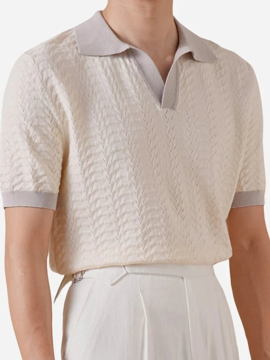 Loops Old Money Strick-Polo