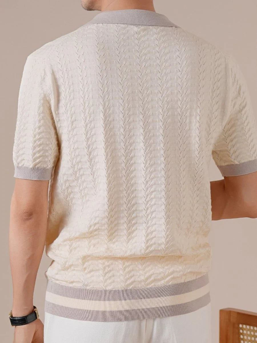 Loops Old Money Strick-Polo