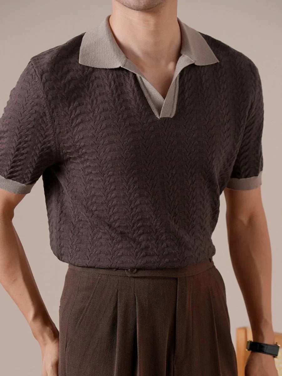 Loops Old Money Strick-Polo