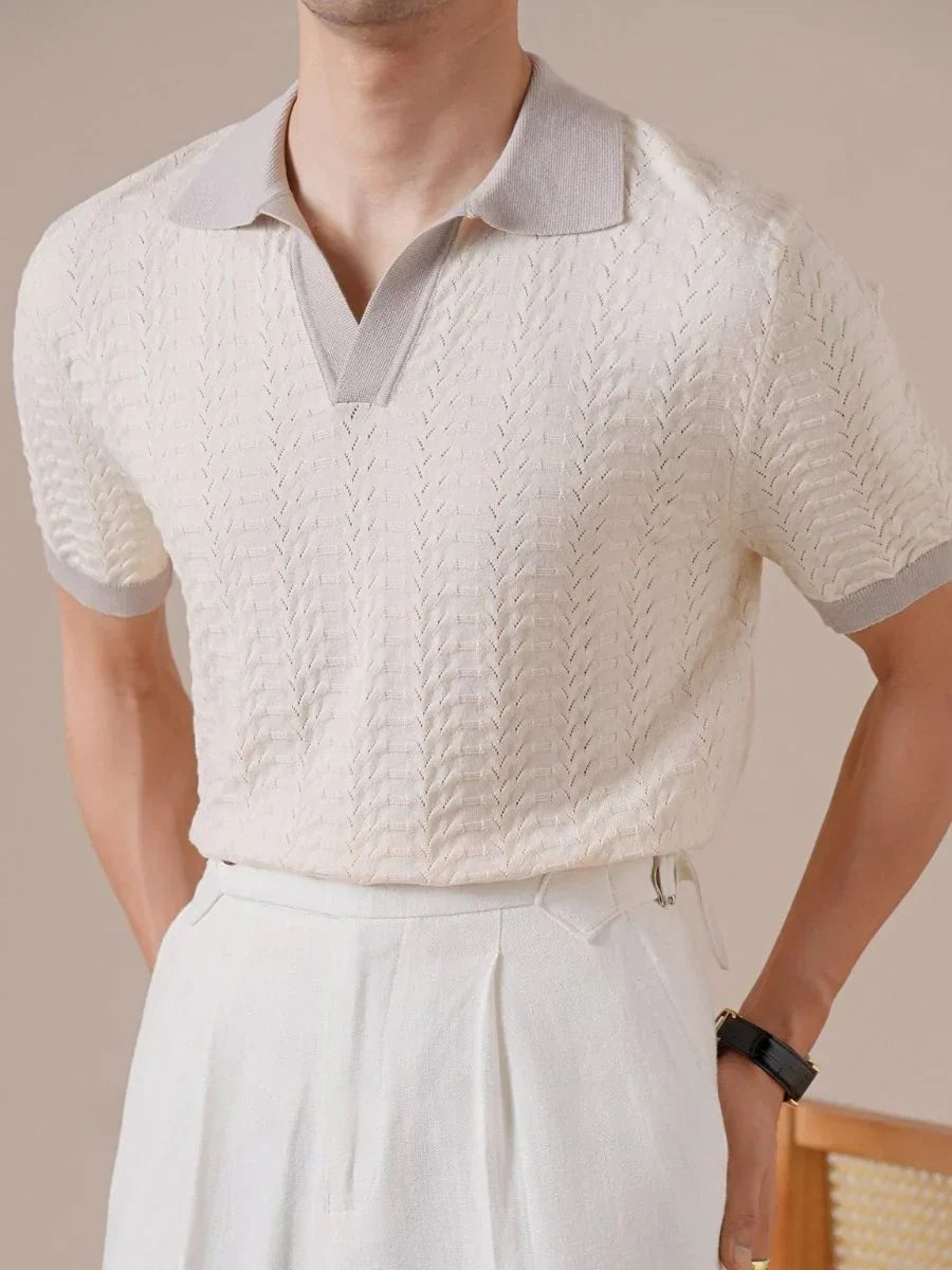 Loops Old Money Strick-Polo