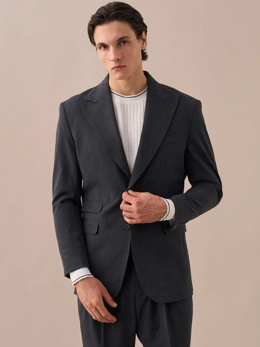 Costume Milano à simple boutonnage