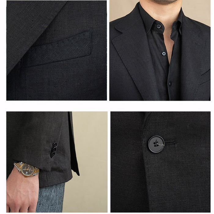 Blazer de Lino Entallado LS035