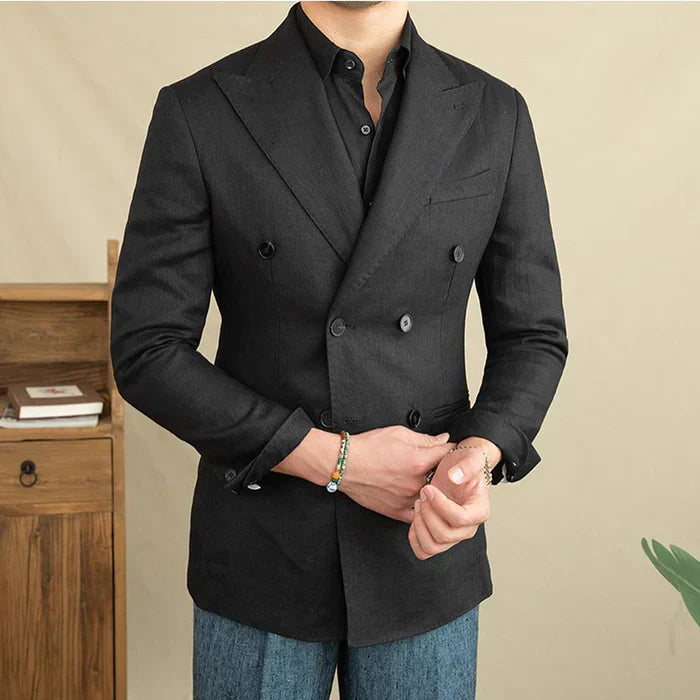 Blazer de Lino Entallado LS035