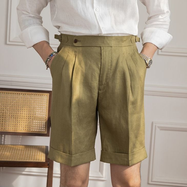 Venice Leinen-Shorts