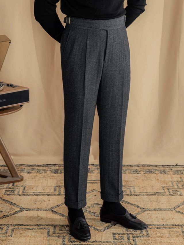 Pantalones Gurkha Palermo con trabillas