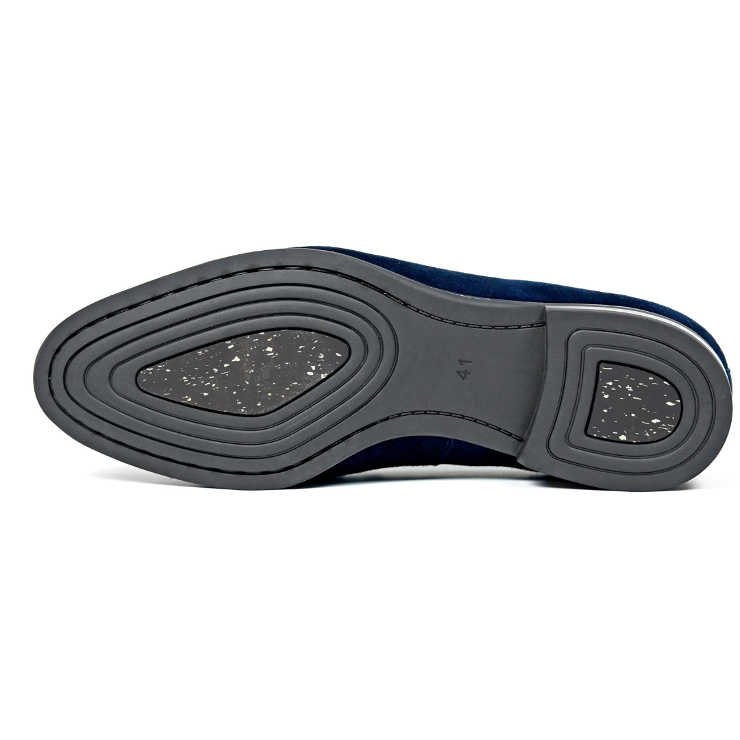 Mocassino con Nappa in Camoscio Firenze da Uomo
