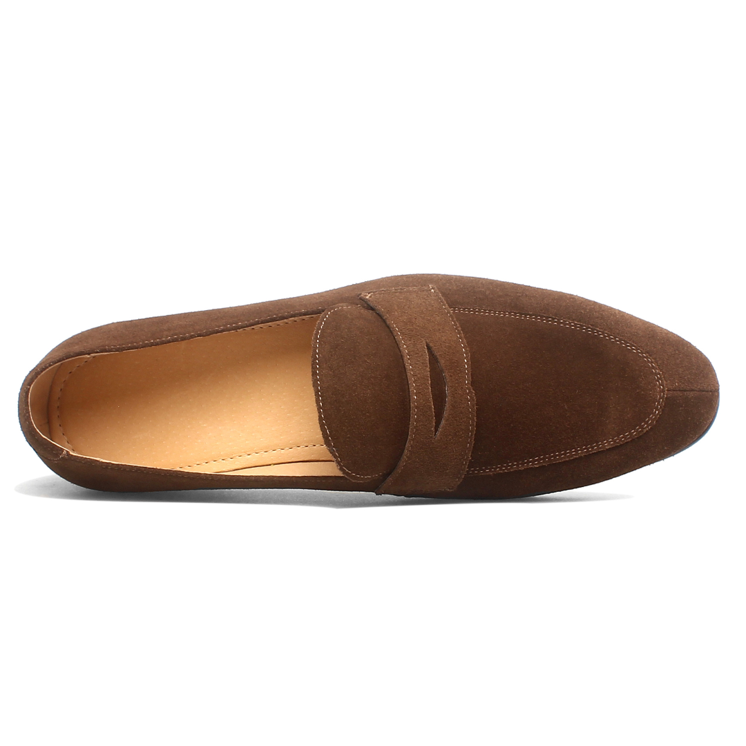 Mocassin Penny Siena en daim pour homme