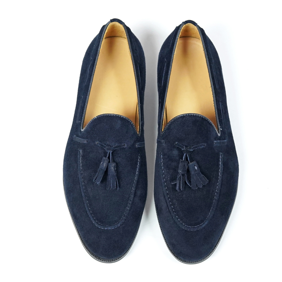 Mocassino con Nappa in Camoscio Firenze da Uomo