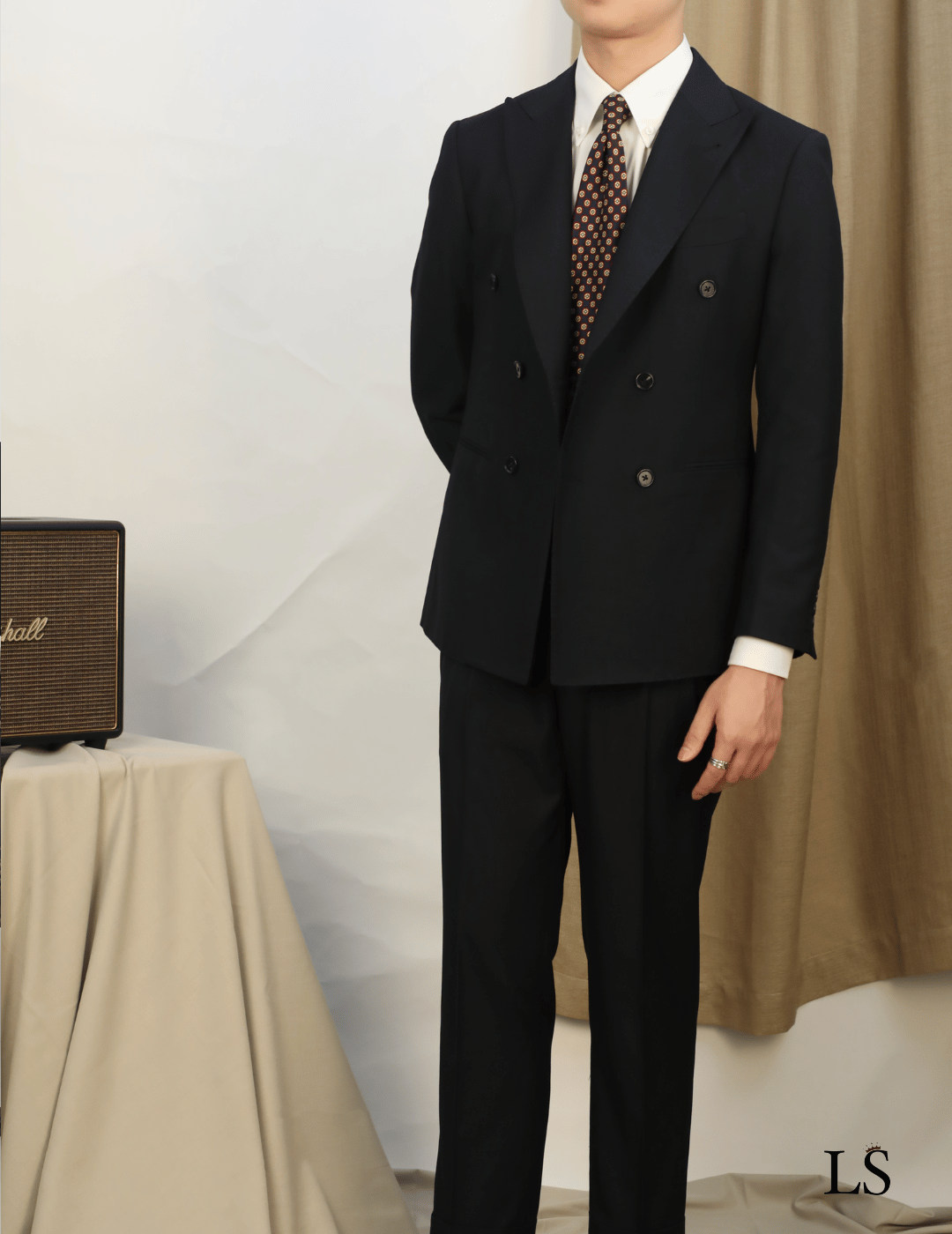 Costume italien croisé