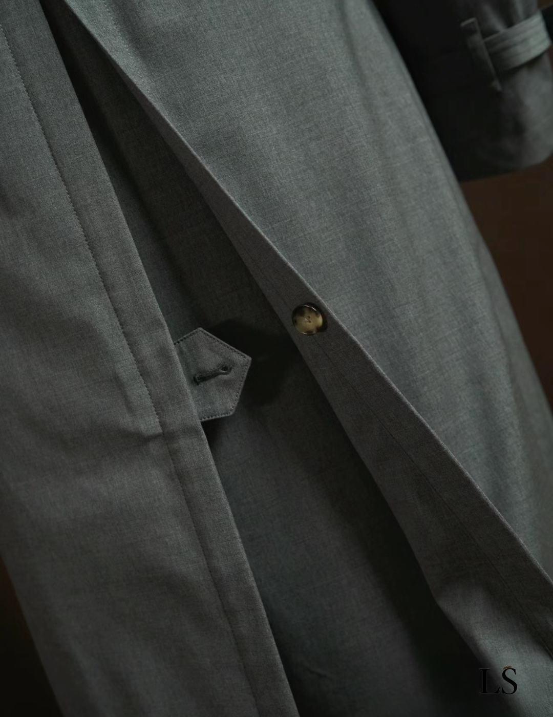 Trench Coat Bellagio da Uomo