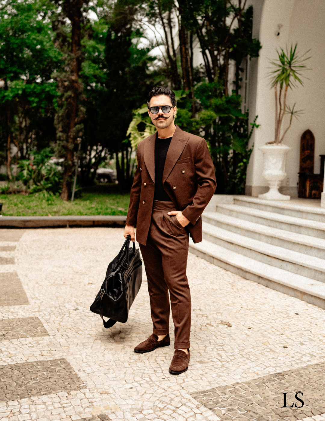 Costume croisé italien Marsala