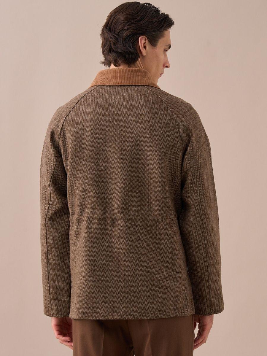 Chaqueta de mezcla de lana Loops Italian Heritage