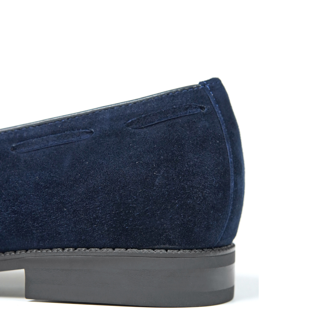 Mocassino con Nappa in Camoscio Firenze da Uomo