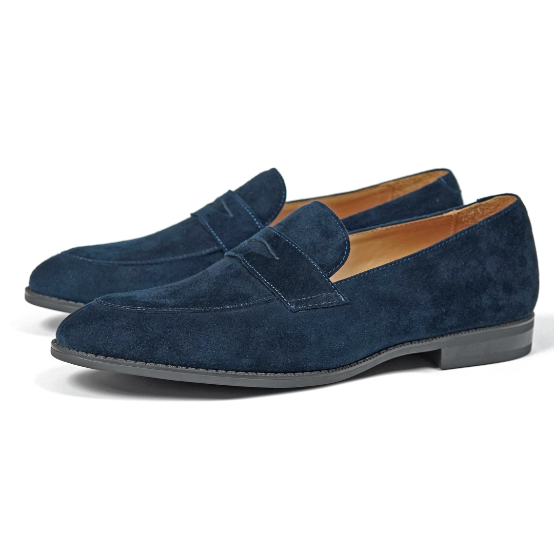 Mocassino Penny in Camoscio Cagliari da Uomo