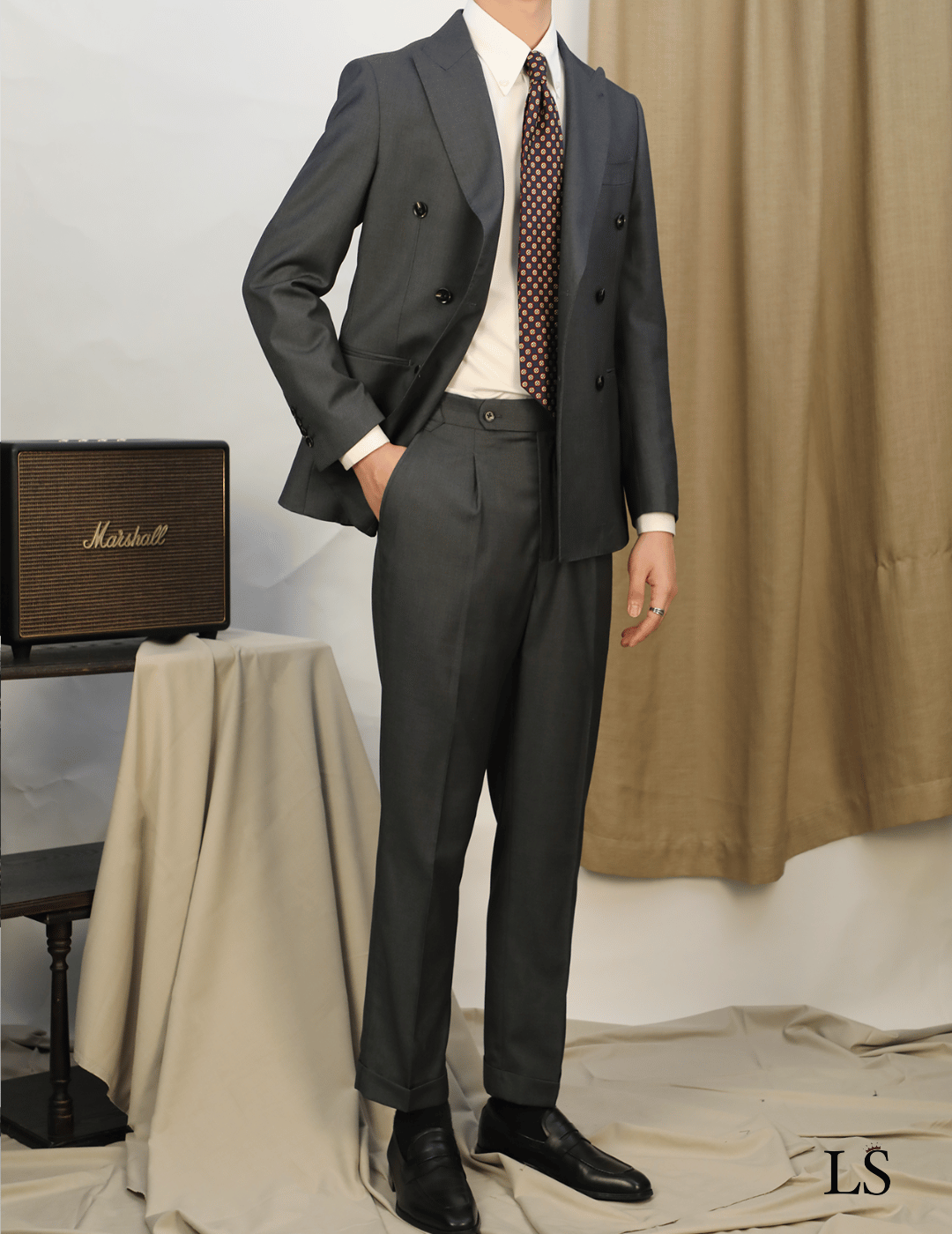 Costume italien croisé