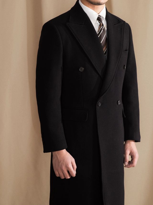 Cappotto Doppiopetto Padua Nero