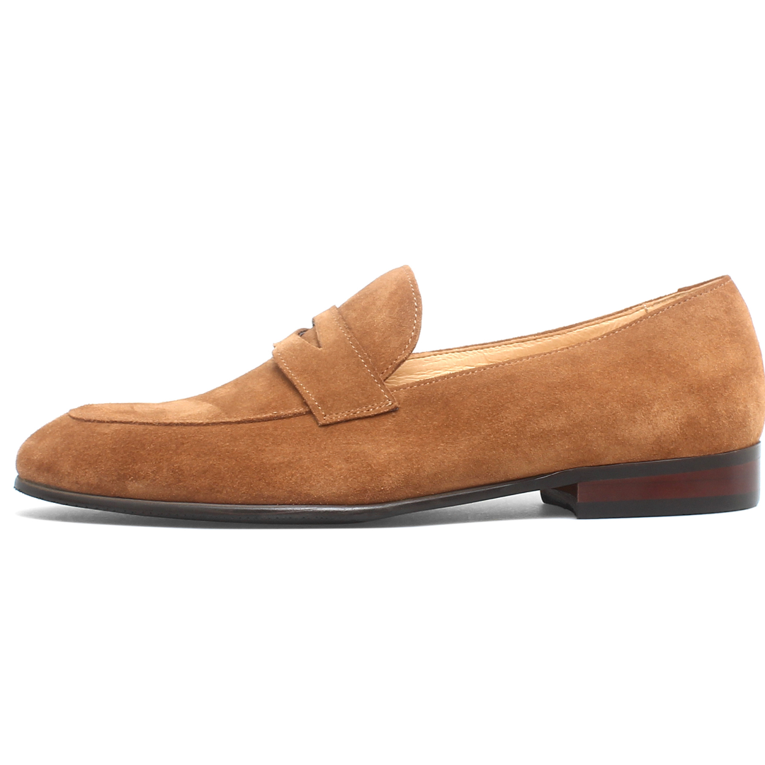 Mocassin Penny Siena en daim pour homme