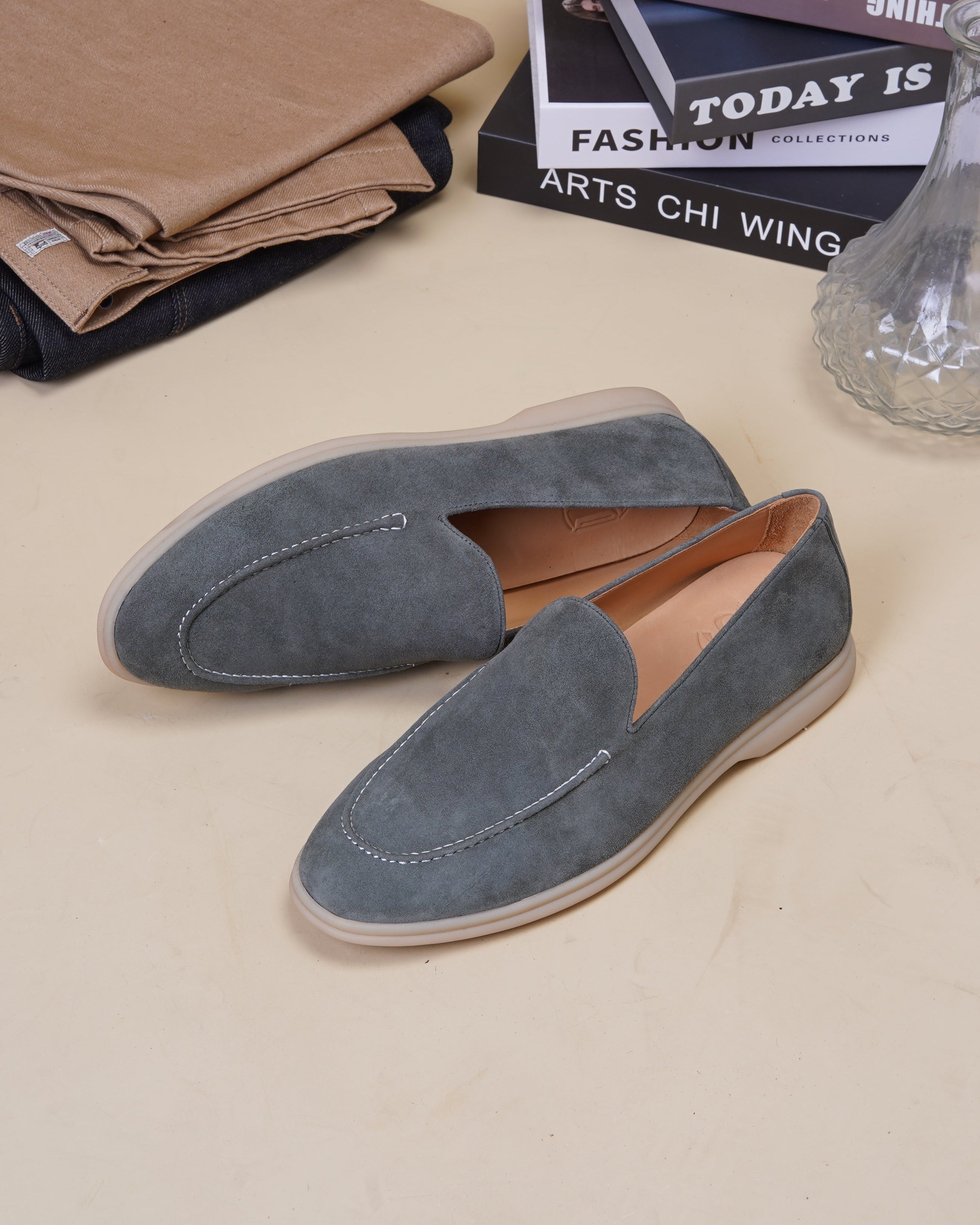 Herren Padova Wildleder-Loafer