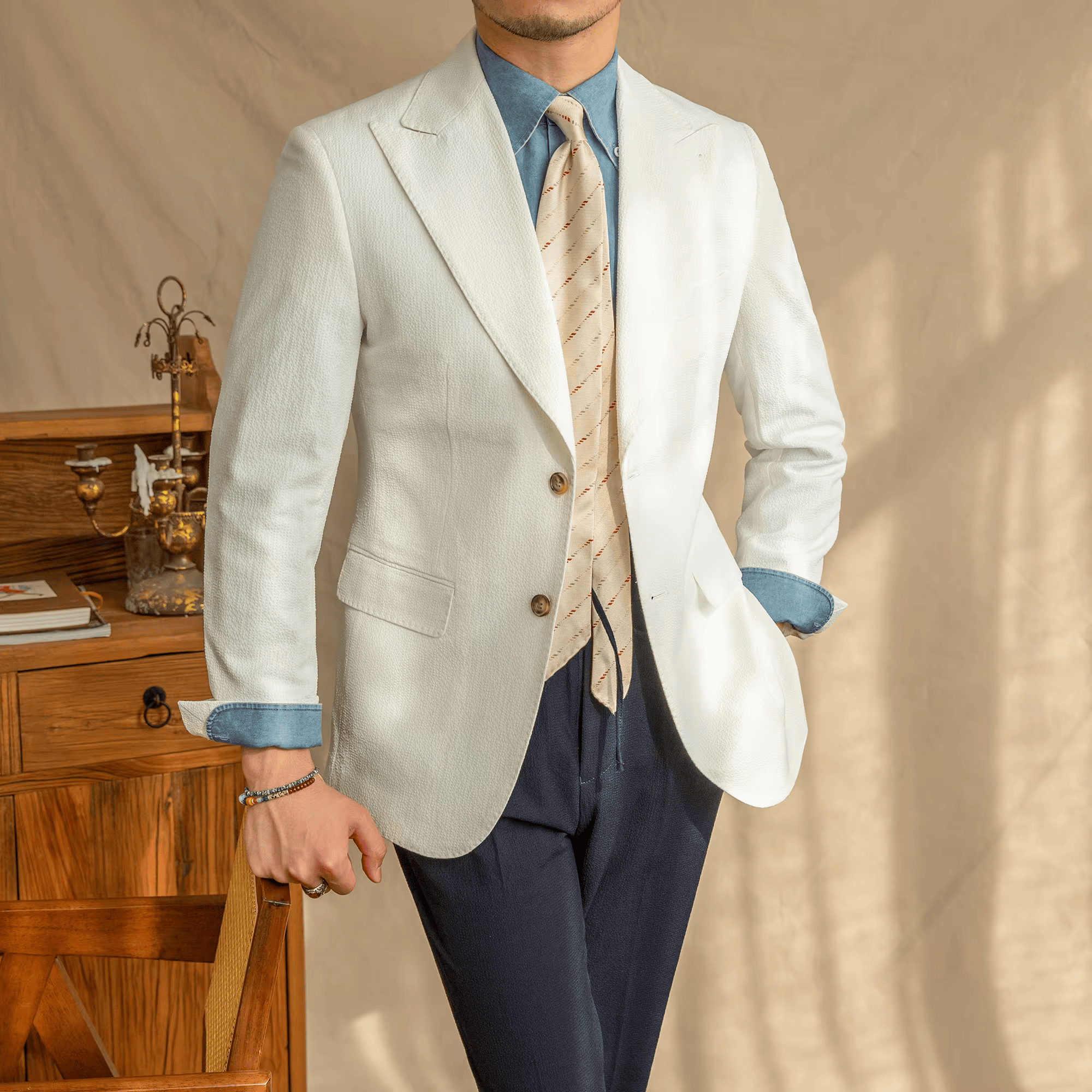 Veste non doublée