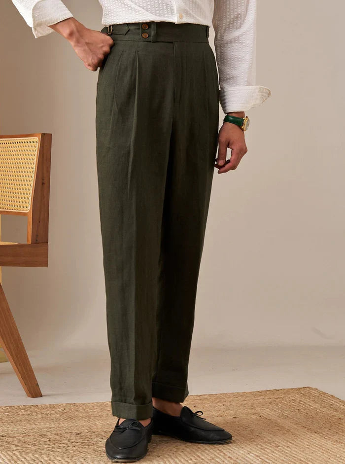 Abito Doppiopetto in Lino Loops LS035