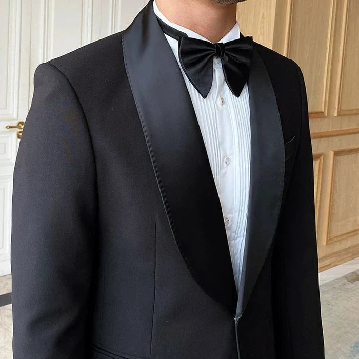Tuxedo à revers châle