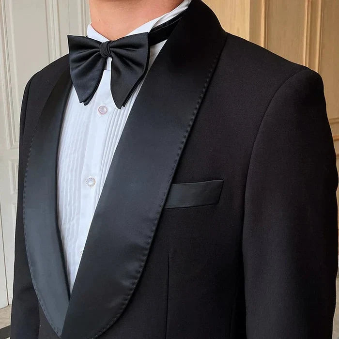 Tuxedo à revers châle