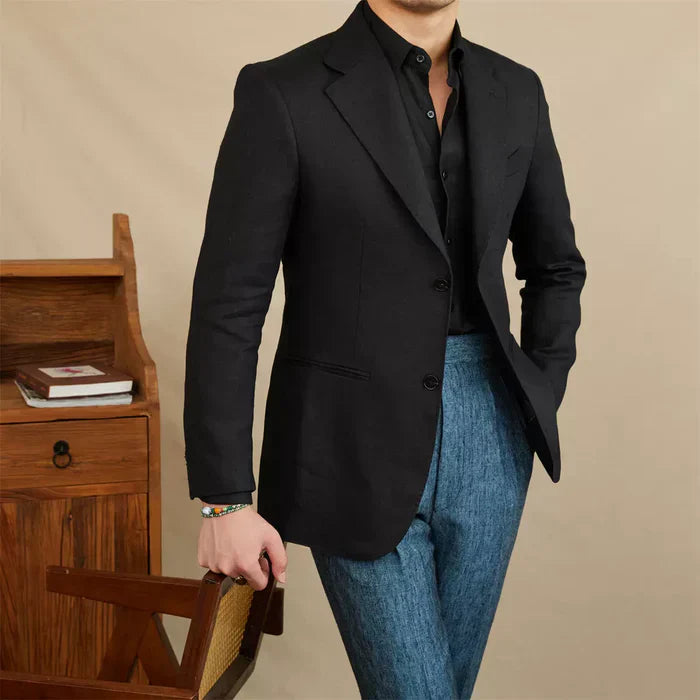 Loops Leinen-Blazer LS036