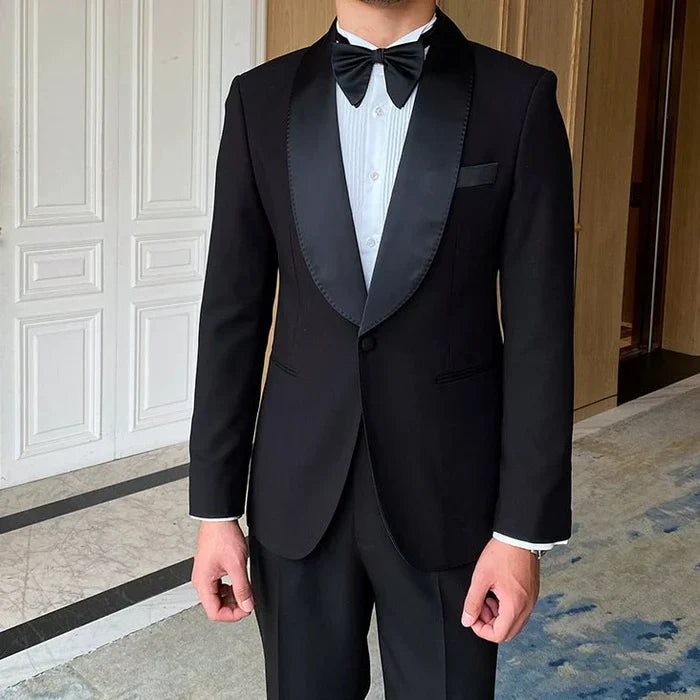 Tuxedo à revers châle
