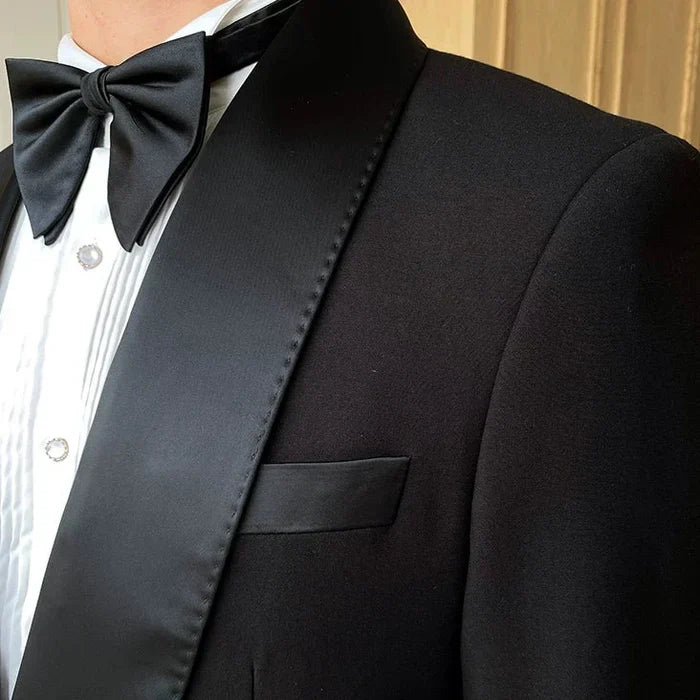 Tuxedo à revers châle