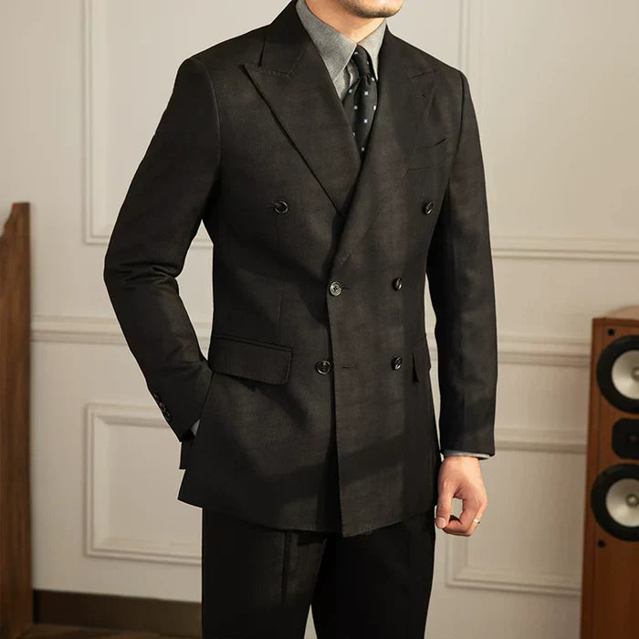 Blazer Cruzado Génova Negro