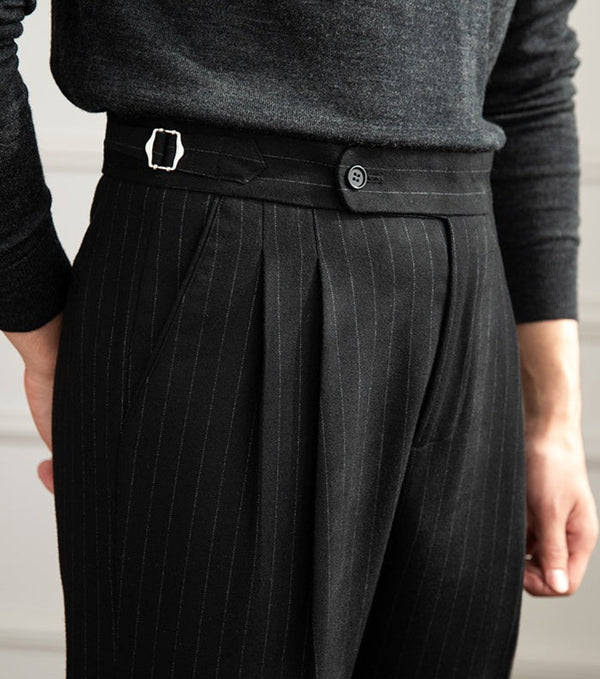 Pantalones Gurkha a Rayas Roma