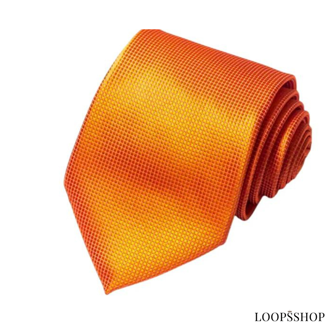 Einfarbige Krawatten Loops LS002