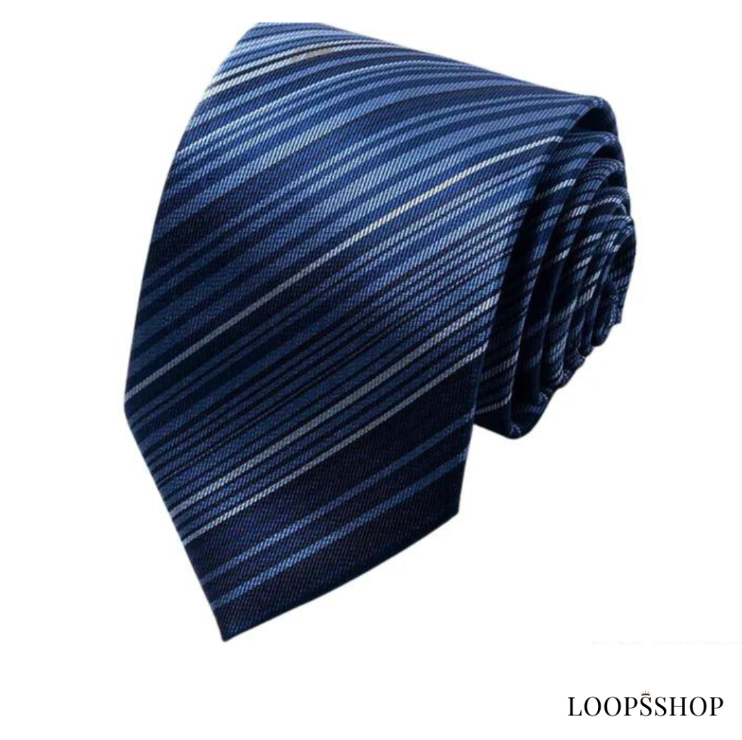 Gestreifte Krawatten Loops LS001