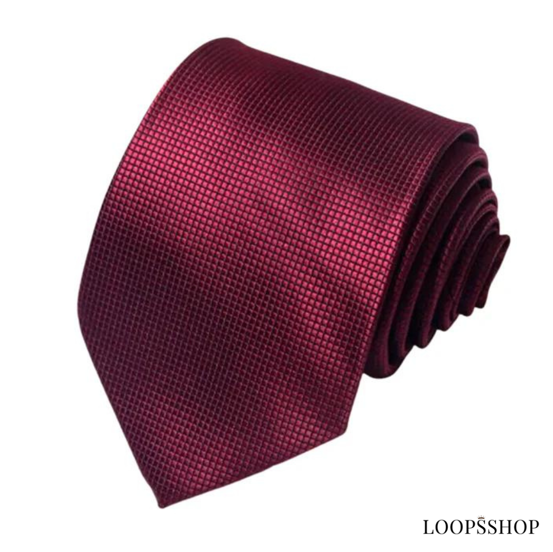 Einfarbige Krawatten Loops LS002