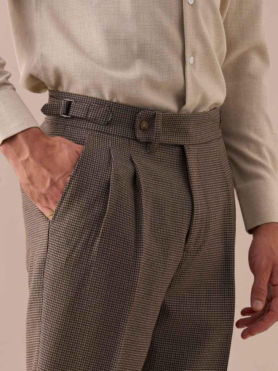 Karierte Gurkha-Hose Loops LS061