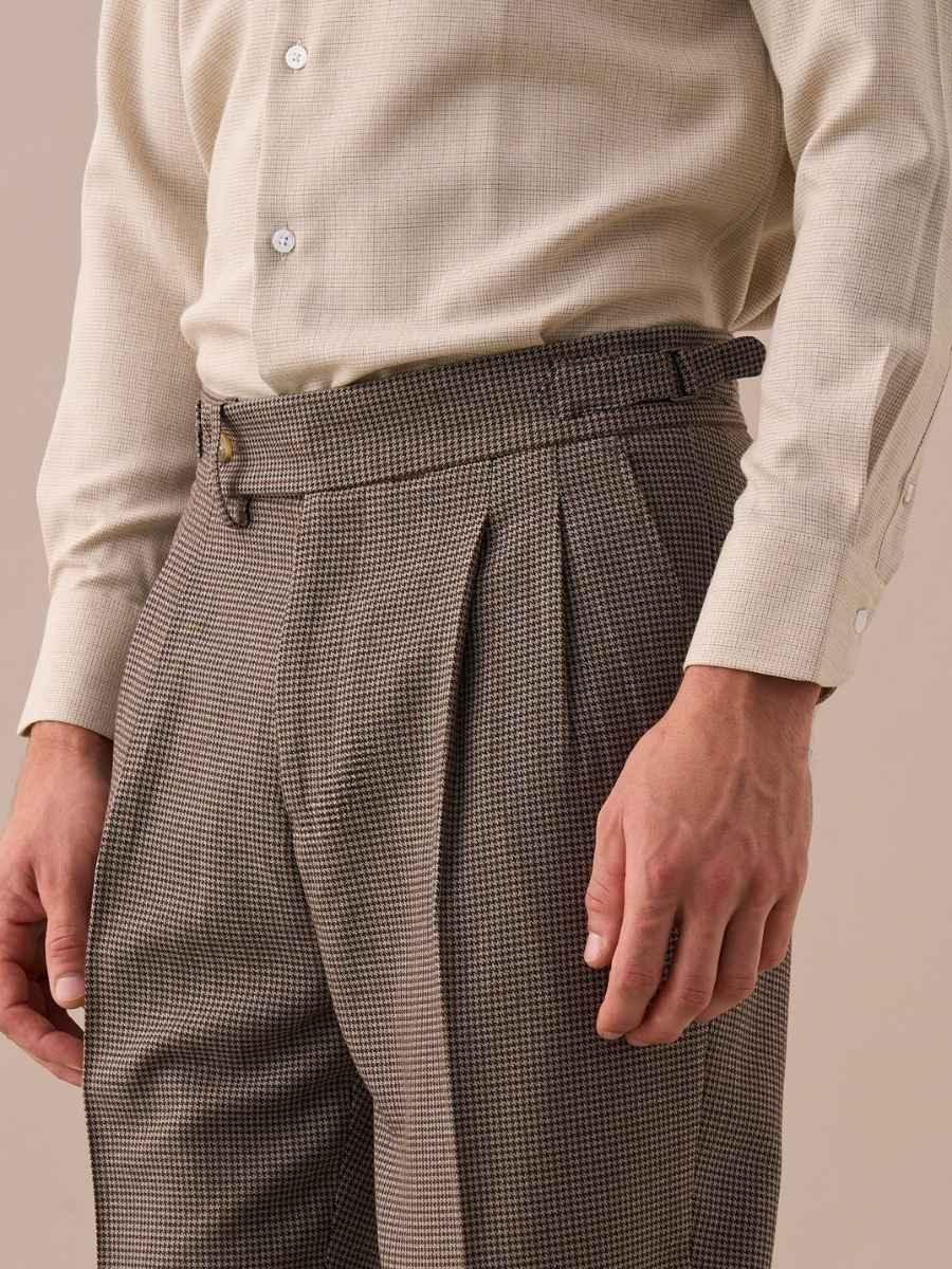 Karierte Gurkha-Hose Loops LS061