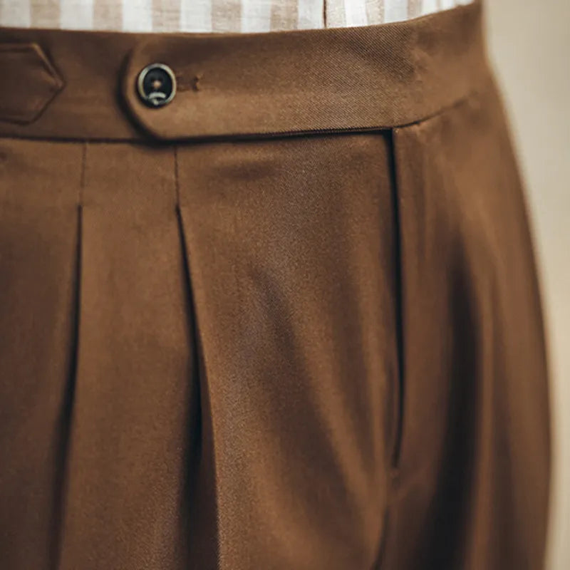 Pantalón Gurkha con trabillas LS073