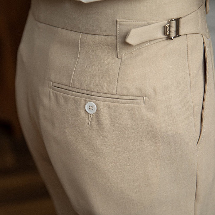 Pantalones Gurkha con trabillas LS052