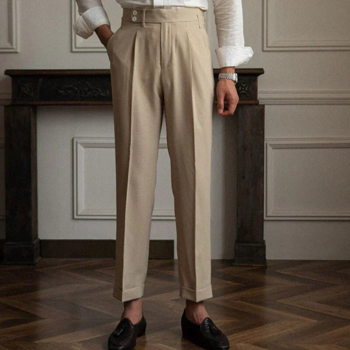 Pantalones Gurkha con trabillas LS052