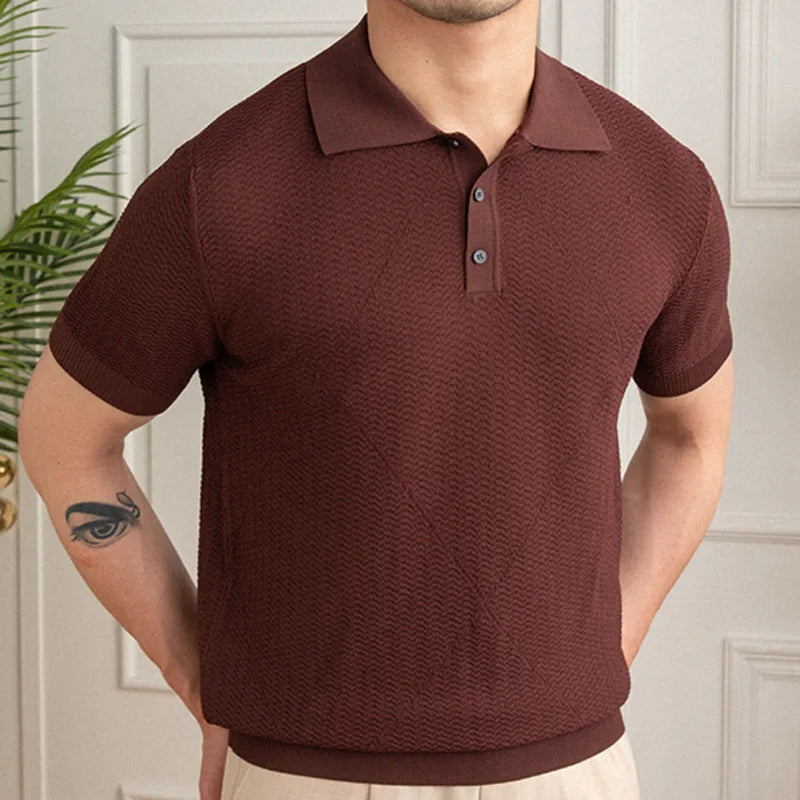 Camicia Elegante Loops LS059 da Uomo
